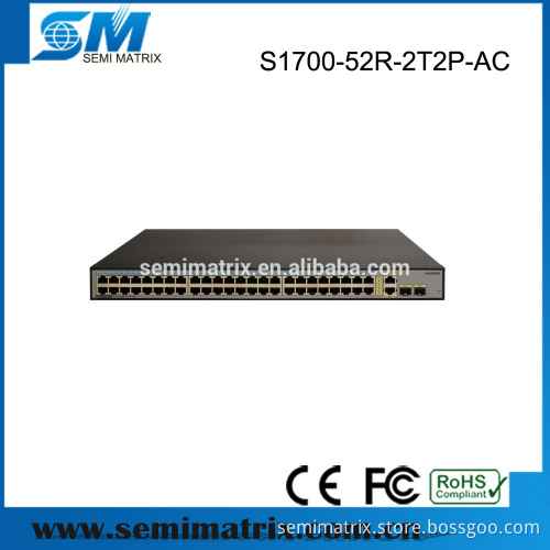 S1700 Series Enterprise Etherent Switches S1700-52R-2T2P-AC